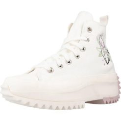 Buty CONVERSE RUN STAR HIKE HI Biały. Białe trampki i tenisówki damskie Converse, bez wzorów, z tkaniny, retro, bez zapięcia. Za 256.99 zł.