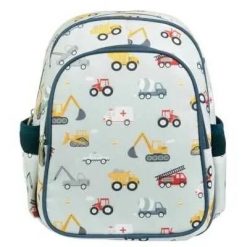 Plecak z samochodami z przegrodą izolującą A Little Lovely Company. Niebieskie torby i plecaki dziecięce A Little Lovely Company. Za 257.50 zł.
