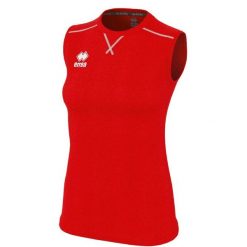 Jersey Errea Alison. Białe koszulki sportowe damskie ERREA, bez wzorów, z jersey, bez kołnierzyka, bez ramiączek, na fitness i siłownię. Za 187.00 zł.