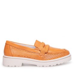 Lordsy Remonte. Brązowe mokasyny damskie Remonte. Za 379.99 zł.
