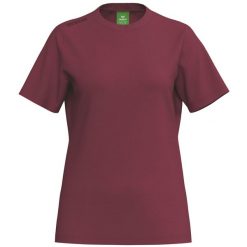 Koszulka Erima Ts, wielokolorowa. Czerwone koszulki sportowe damskie 55PROTEC, m, bez wzorów, z bawełny, bez kołnierzyka, bez ramiączek. Za 123.00 zł.