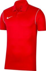 Koszulka treningowa chłopięca Nike Park 20. Białe t-shirty dla chłopców Nike, bez wzorów, z materiału, bez ramiączek. Za 98.45 zł.