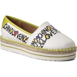 Espadryle LOVE MOSCHINO - JA10223G05JD110D Nap.Bian/Vern.Verd. Espadryle damskie marki Love Moschino. W wyprzedaży za 319.00 zł.