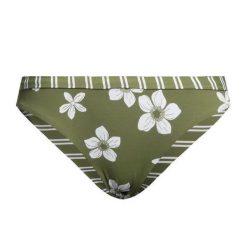 Dół od stroju kąpielowego ROXY Retro Revo Moderate. Zielone bikini damskie Roxy, xl, bez wzorów. Za 89.99 zł.