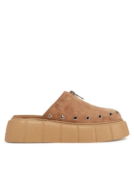 Inuikii Klapki Matila 30102-072 Beżowy. Brązowe klapki damskie Inuikii, bez wzorów, ze skóry, bez obcasa. Za 1,139.00 zł.