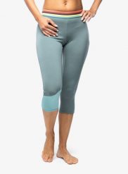 Legginsy termiczne damskie Ortovox Fleece Light Short Pants. Zielone legginsy damskie ORTOVOX, s, bez wzorów, z elastanu. Za 472.99 zł.