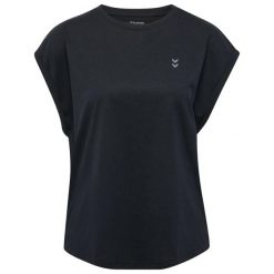 Koszulka damska Hummel Relaxed. Szare t-shirty damskie Hummel, m, bez wzorów, z bawełny, bez kołnierzyka. Za 147.50 zł.