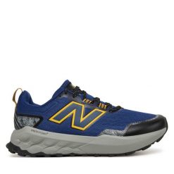 Buty do biegania New Balance. Niebieskie buty sportowe męskie New Balance, bez zapięcia, do biegania. Za 399.99 zł.