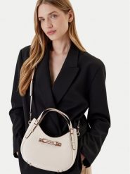 Guess Torebka Lefia HWBG96 44050 Biały. Białe torebki do ręki damskie Guess, z aplikacjami, ze skóry, bez dodatków. Za 309.99 zł.