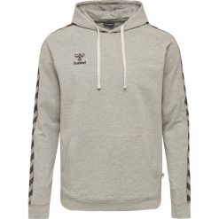 Bluza z kapturem Hummel Lmove Classic. Szare bluzy męskie Hummel, l, bez wzorów, z bawełny, z kapturem, na fitness i siłownię. Za 255.00 zł.