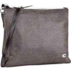 Torebka CARRA - EC508/5 Nero. Szare listonoszki damskie Carra, ze skóry. W wyprzedaży za 239.00 zł.