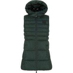 Damska kurtka bez rękawów Equipage Jill. Zielone kurtki damskie EQUIPAGE, bez wzorów, z puchu, bez kaptura. Za 484.50 zł.