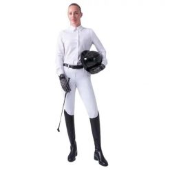Damskie legginsy zawodnicze z pełną przyczepnością PS of Sweden Katja. Białe legginsy damskie PS OF SWEDEN, xl, bez wzorów, z materiału. Za 638.05 zł.