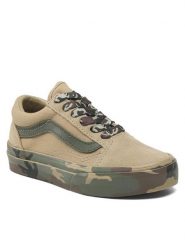 Vans Tenisówki Old Skool VN000W9TSQ71 Beżowy. Brązowe buty sportowe chłopięce Vans, bez wzorów, ze skóry, sportowe, bez zapięcia. Za 239.00 zł.