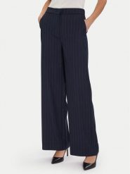 Maryley Spodnie materiałowe 25IB598/M17/35BL Granatowy Regular Fit. Niebieskie spodnie materiałowe damskie Maryley, m, bez wzorów, z materiału. Za 309.99 zł.