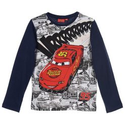 Koszulka w kolorze granatowym. T-shirty i topy dla dziewczynek Disney & Paw Patrol, z nadrukiem, z bawełny, z długim rękawem. W wyprzedaży za 25.95 zł.