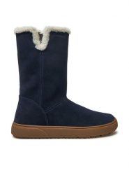 Geox Kozaki J Theleven Girl Wpf J46HYA 00022 C4021 D Granatowy. Niebieskie buty zimowe dziewczęce Geox, bez wzorów, ze skóry, bez zapięcia. Za 449.99 zł.