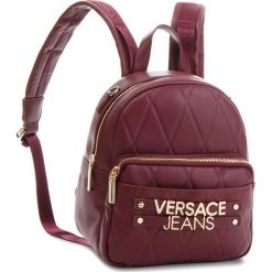 Plecak VERSACE JEANS - E1VSBBL2 70712 331. Czerwone plecaki damskie Versace Jeans, z jeansu, eleganckie. W wyprzedaży za 549.00 zł.