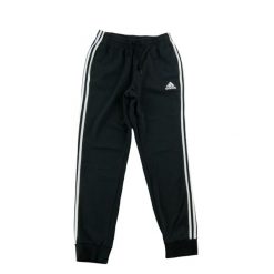 Spodnie dresowe Adidas męskie regular tapered. Czarne spodnie sportowe męskie Adidas, m, bez wzorów, z dresówki, do biegania. Za 122.16 zł.