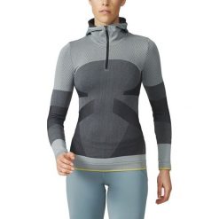 Adidas Bluza damska Stella McCartney Essentials Seamless Hooded Top black r. XS (AP7102). Bluzy damskie marki Adidas. Za 119.00 zł.