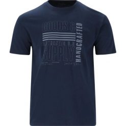 T-shirt Cruz Blueville. Niebieskie t-shirty męskie CRUZ, m, bez wzorów, z bawełny, eleganckie, bez kołnierzyka. Za 140.50 zł.