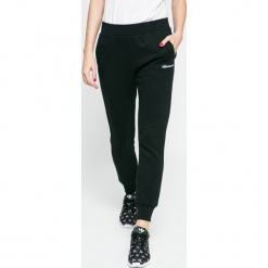 Ellesse - Spodnie. Szare spodnie materiałowe damskie marki Ellesse, z bawełny. W wyprzedaży za 159.90 zł.