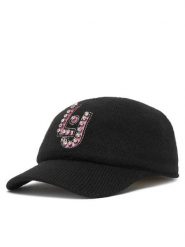 Liu Jo Czapka z daszkiem TF6236 MA28S Czarny. Czarne czapki i kapelusze damskie Liu Jo, bez wzorów. Za 339.99 zł.