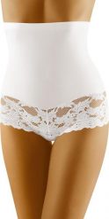Wolbar Wol-Bar Preciosa biały XL Majtki figi modelujące. Białe figi damskie Wolbar, xl, bez wzorów. Za 77.99 zł.