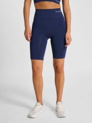 Szorty damskie Hummel hmltif cyling. Niebieskie szorty sportowe damskie Hummel, s, bez wzorów, z materiału, do biegania. Za 144.50 zł.