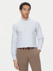 BOSS Koszula Roan 50520275 Błękitny Slim Fit. Niebieskie koszule męskie Boss, l, bez wzorów, z bawełny, bez kołnierzyka, bez ramiączek. Za 279.99 zł.