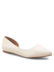 Jenny Fairy Baleriny JANE WS2108-08 Écru. Baleriny damskie Jenny Fairy, bez wzorów, ze skóry, bez obcasa. Za 89.99 zł.