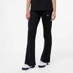 Legginsy fitness damskie Puma. Czarne legginsy sportowe damskie Decathlon, l, bez wzorów, z podwyższonym stanem, na fitness i siłownię. Za 119.99 zł.