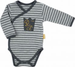 NICOL Body dla chłopca niemowlęce wyprawka kopertowe długi rękaw Prince Nicol 56. Body niemowlęce NICOL, bez wzorów, bez ramiączek. Za 31.99 zł.
