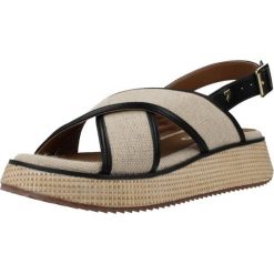 Sandały GIOSEPPO 75488G Beżowy. Brązowe sandały damskie Gioseppo, bez wzorów, z syntetyku, bez obcasa, bez zapięcia. Za 274.99 zł.