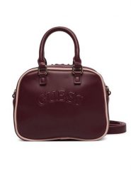 Guess Torebka V6BZ03 W4541 Bordowy. Czerwone torebki do ręki damskie Guess, z aplikacjami, ze skóry, bez dodatków. Za 294.99 zł.