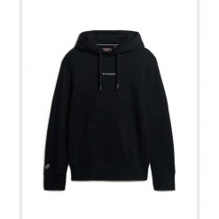 Bluza z kapturem Superdry Code Surplus. Czarne bluzy sportowe męskie Superdry., l, bez wzorów, z bawełny, z kapturem. Za 249.00 zł.