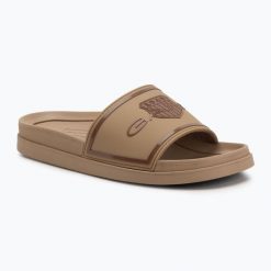 Klapki męskie GANT Pierbay. Brązowe klapki męskie GANT, z syntetyku. Za 159.99 zł.