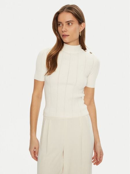 Marciano Guess Sweter 5RGR24 5810Z Beżowy Regular Fit. Brązowe swetry damskie Marciano Guess, m, z aplikacjami, z wiskozy, bez kołnierzyka, bez ramiączek, bez kaptura. Za 249.99 zł.