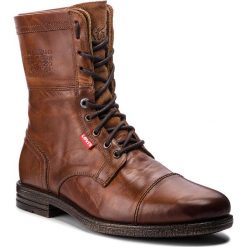 Kozaki LEVI'S - 228740-700-27 Medium Brown. Brązowe kozaki męskie Levi's, z materiału, eleganckie. Za 579.00 zł.