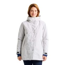 Płaszcz Slam Urban Ws Damskie. Białe płaszcze damskie SLAM, s, bez wzorów, z materiału, sportowe, długie, z kapturem. Za 1,698.99 zł.