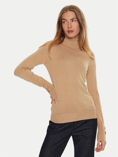 Guess Golf Paule W2BR53 Z2V62 Beżowy Regular Fit. Brązowe sukienki damskie Guess, xs, z aplikacjami, z wiskozy, bez kołnierzyka, bez ramiączek, bez kaptura. Za 179.99 zł.