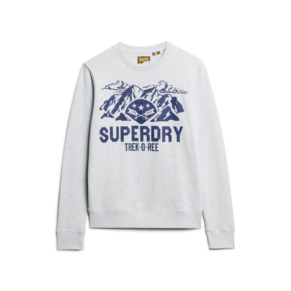 Kurtka puchowa Superdry Lo-fi Outdoors Graphic Crew. Szare kurtki męskie Superdry., m, bez wzorów, z puchu, bez kaptura. W wyprzedaży za 270.50 zł.