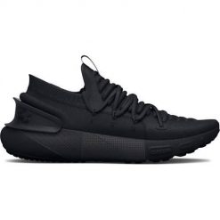 Buty do chodzenia damskie Under Armour Hovr Phantom 3. Czarne obuwie sportowe damskie Under Armour, bez wzorów, z materiału, trekkingowe. Za 603.00 zł.