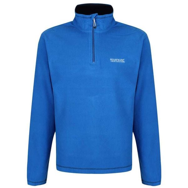 Bluza Polarowa z suwakiem Męska Thompson. Niebieskie bluzy męskie Regatta, na zimę, l, bez wzorów, z materiału, bez kaptura. Za 88.99 zł.