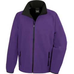 Kurtka Result Softshell Printable. Czarne kurtki męskie RESULT, l, bez wzorów, z poliesteru, bez kaptura. Za 112.35 zł.