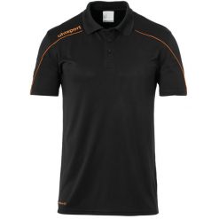 Polo Uhlsport Stream 22. Brązowe koszulki sportowe męskie Uhlsport, m, bez wzorów, z materiału, bez kołnierzyka, bez ramiączek, na fitness i siłownię. Za 148.50 zł.