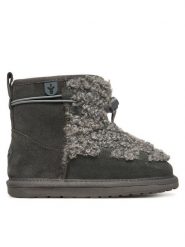 EMU Australia Śniegowce Mauboy K12956 Szary. Szare buty zimowe chłopięce Emu Australia, bez wzorów, ze skóry, bez zapięcia. Za 389.99 zł.