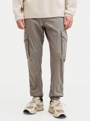 Jack & Jones Spodnie materiałowe Paul Flake 12139912 Szary Regular Fit. Szare spodnie materiałowe męskie Jack & Jones, m, bez wzorów, z bawełny. Za 269.99 zł.