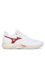 Mizuno Buty halowe Wave Momentum Pro V1GC2540 73 Biały. Białe buty sportowe męskie Mizuno, z materiału, bez zapięcia. Za 474.99 zł.