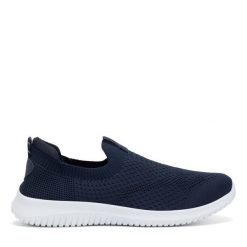 Tenisówki Action Boy. Niebieskie trampki i tenisówki chłopięce Action Boy, bez wzorów, bez zapięcia. Za 49.99 zł.